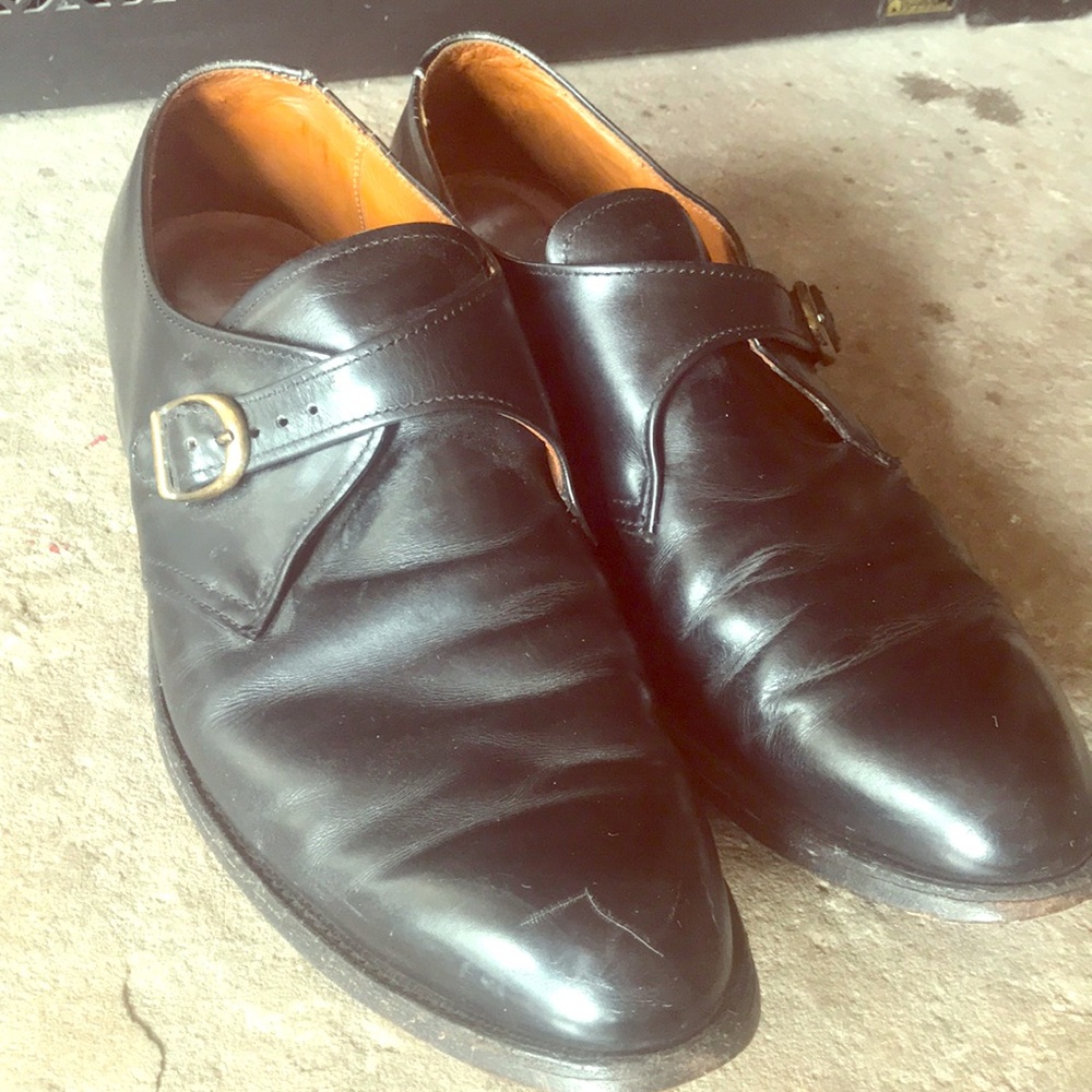 Alden monkstraps sz 11 A/C